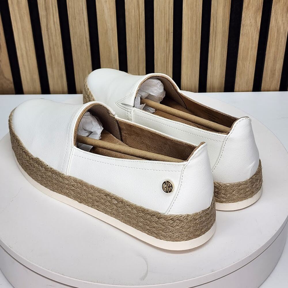 NEW - Giani Bernini Women’s Espadrille Slip On Flats Casual Shoes - Size 12 M - Picture 3 of 5